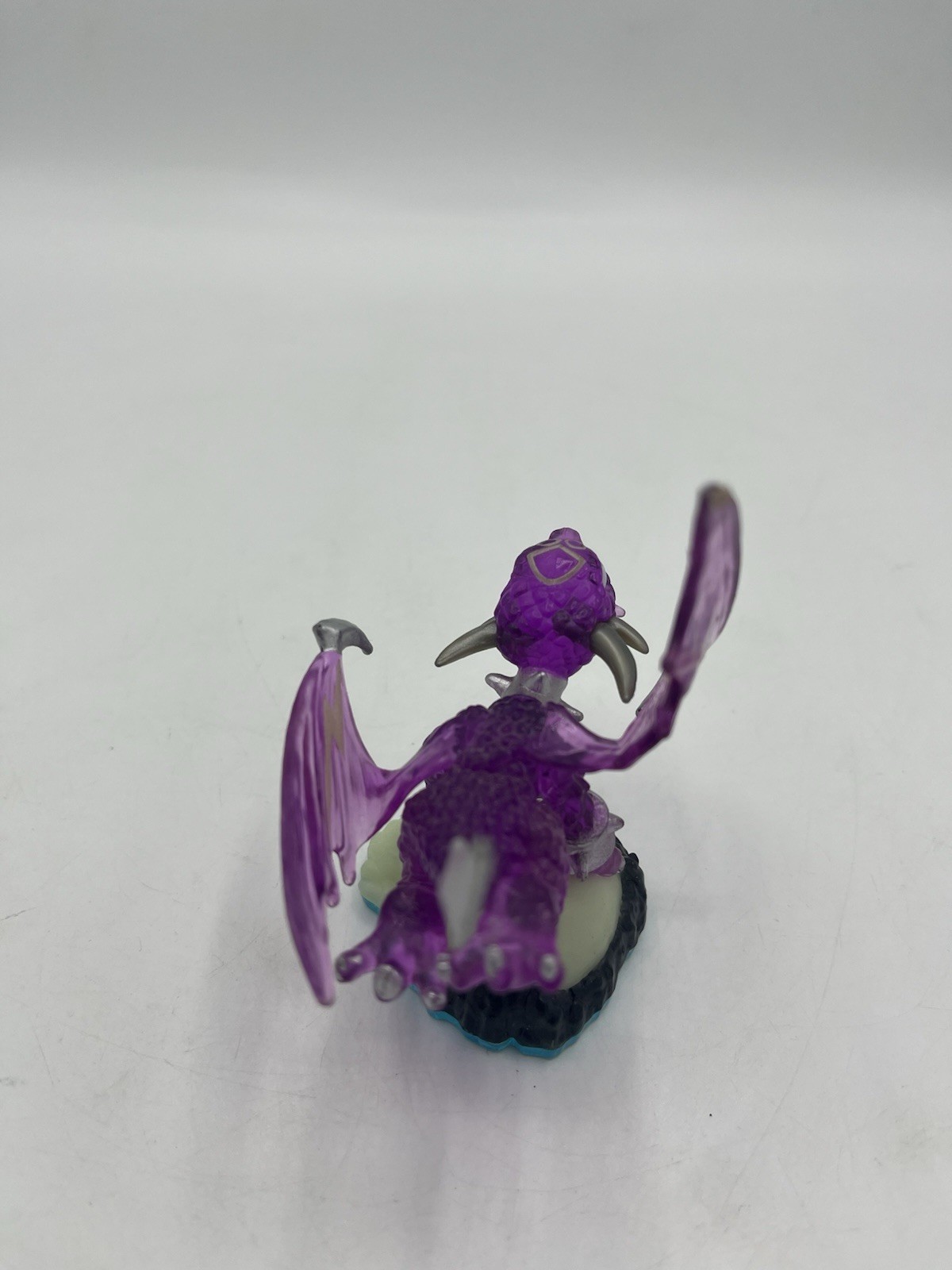 Skylanders Phantom Cynder Swap Force Blue Base Purple Dragon Figure