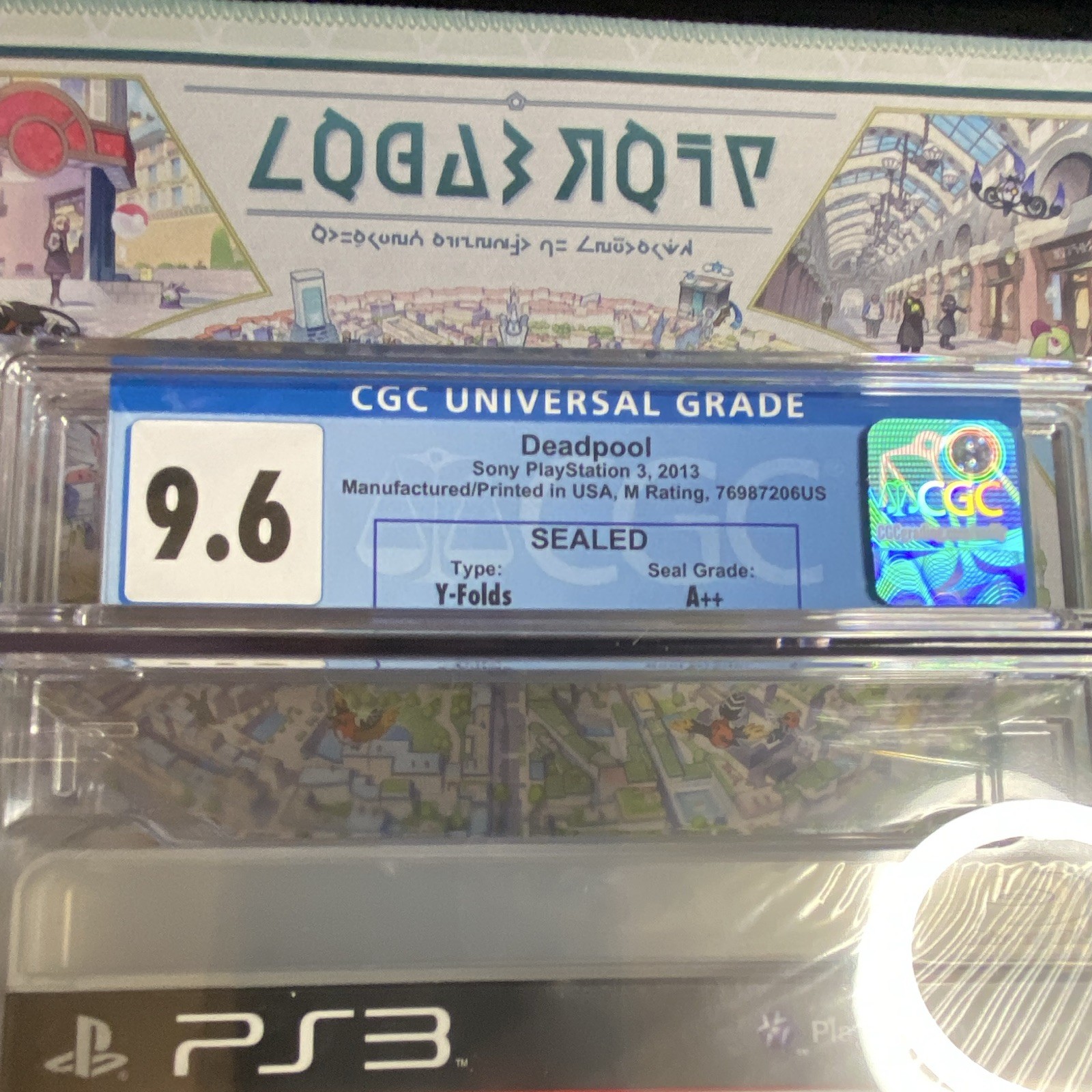 Deadpool (PS3) Sealed and Graded CGC 9.8 A++ Y-folds