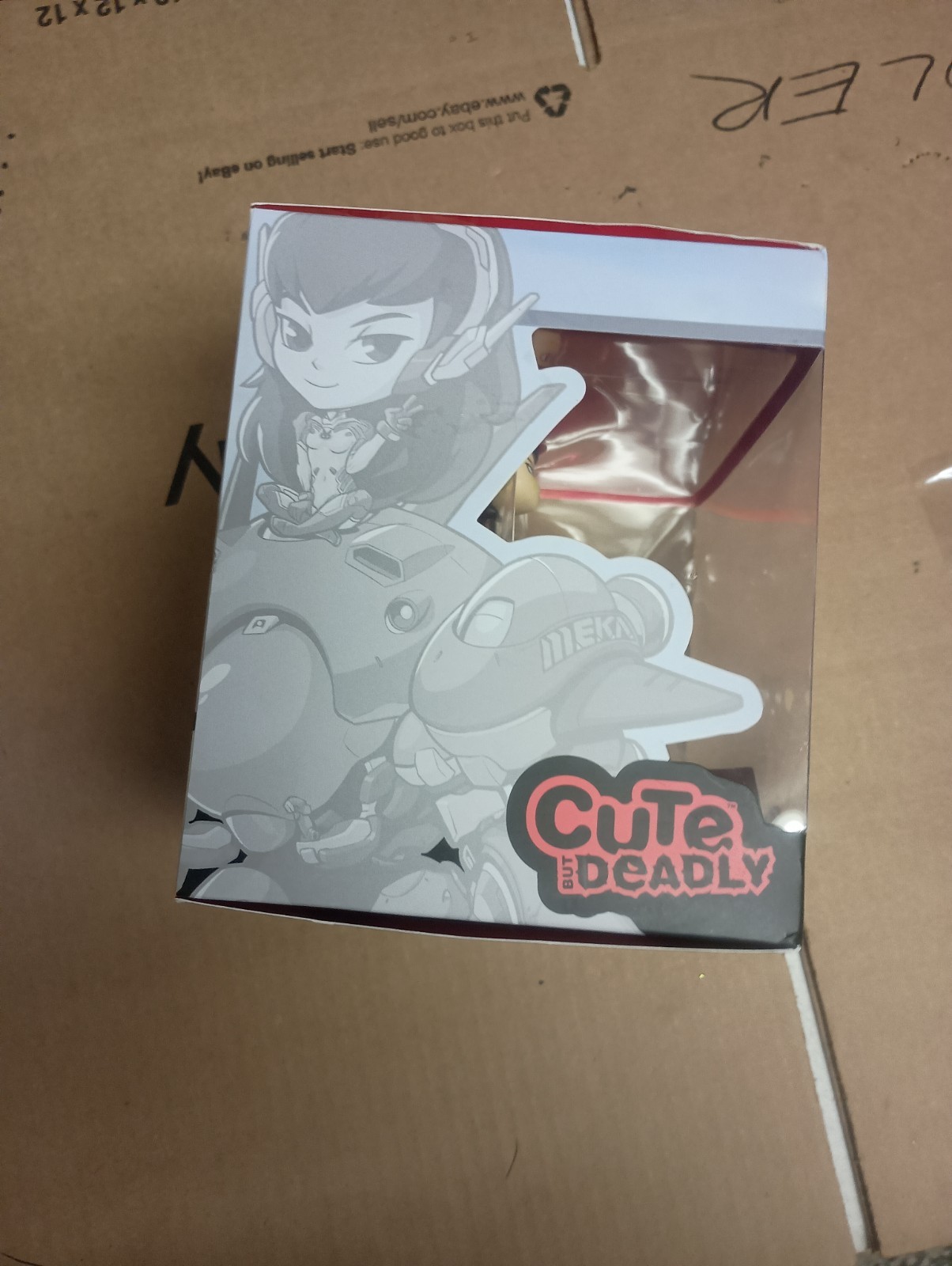 D. VA Carbon Fiber With MEKA Action Figure-OVERWATCH, Blizzard Entertainment