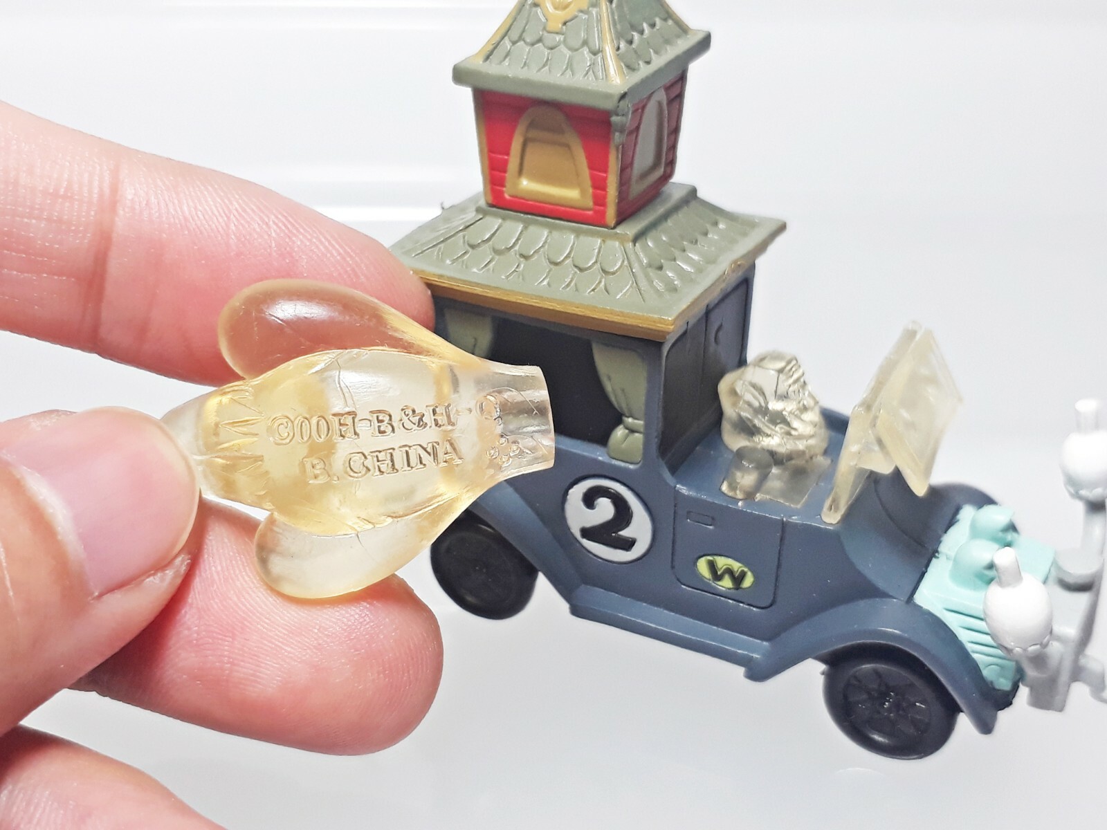 Wacky Races Vehicle Figure Set (6) Bandai HG Mean Machine Creepy Coupe 1.3-2.9″
