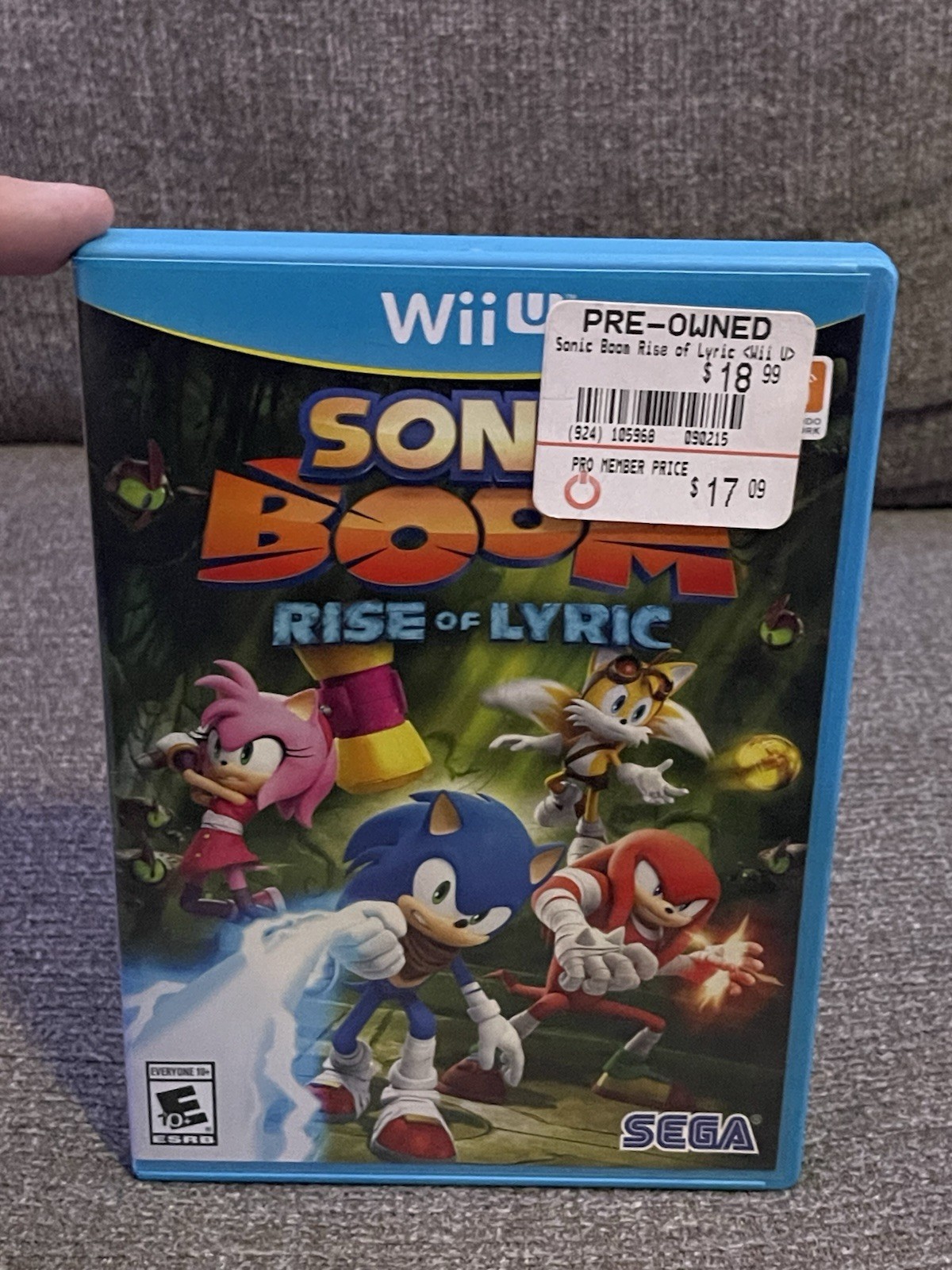 Sonic Boom: Rise of Lyric (Nintendo Wii U, 2014)