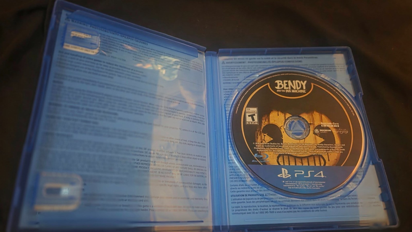 PS4 Game Lot of 5 – Sonic Frontiers, Resident Evil, Sackboy, Bendy, Colors CIB