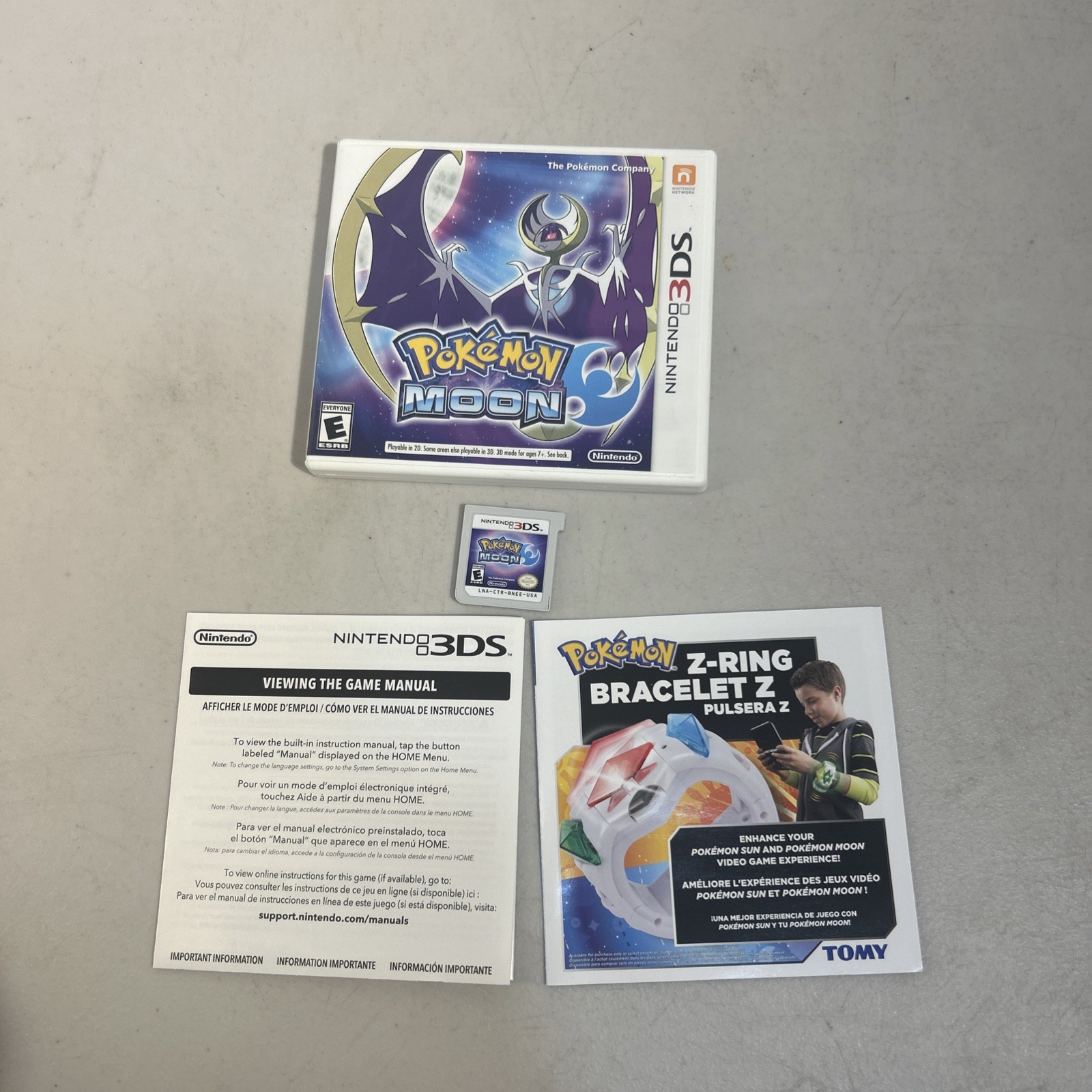 The Pokemon Company Pokemon Moon Nintendo 3DS Role Playing Pokemon Series