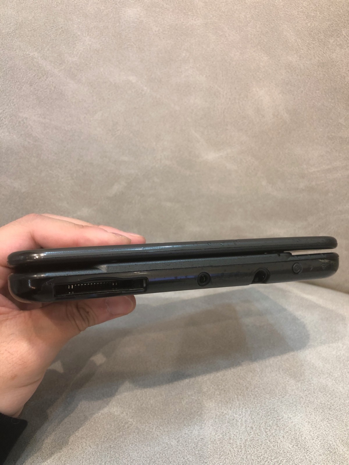 New Nintendo 3DS LL Metallic Black Boxed Clean Condition No Stylus With Start Gu