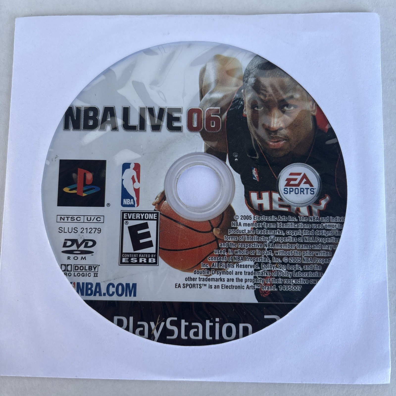 NBA Live 06 PlayStation 2 PS2 DISC ONLY NO TRACKING *Tested*