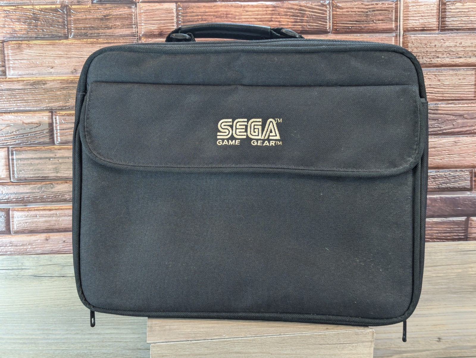 Sega Game Gear 2110 Blue W/ World Series Baseball Manual Inserts & Case See Desc