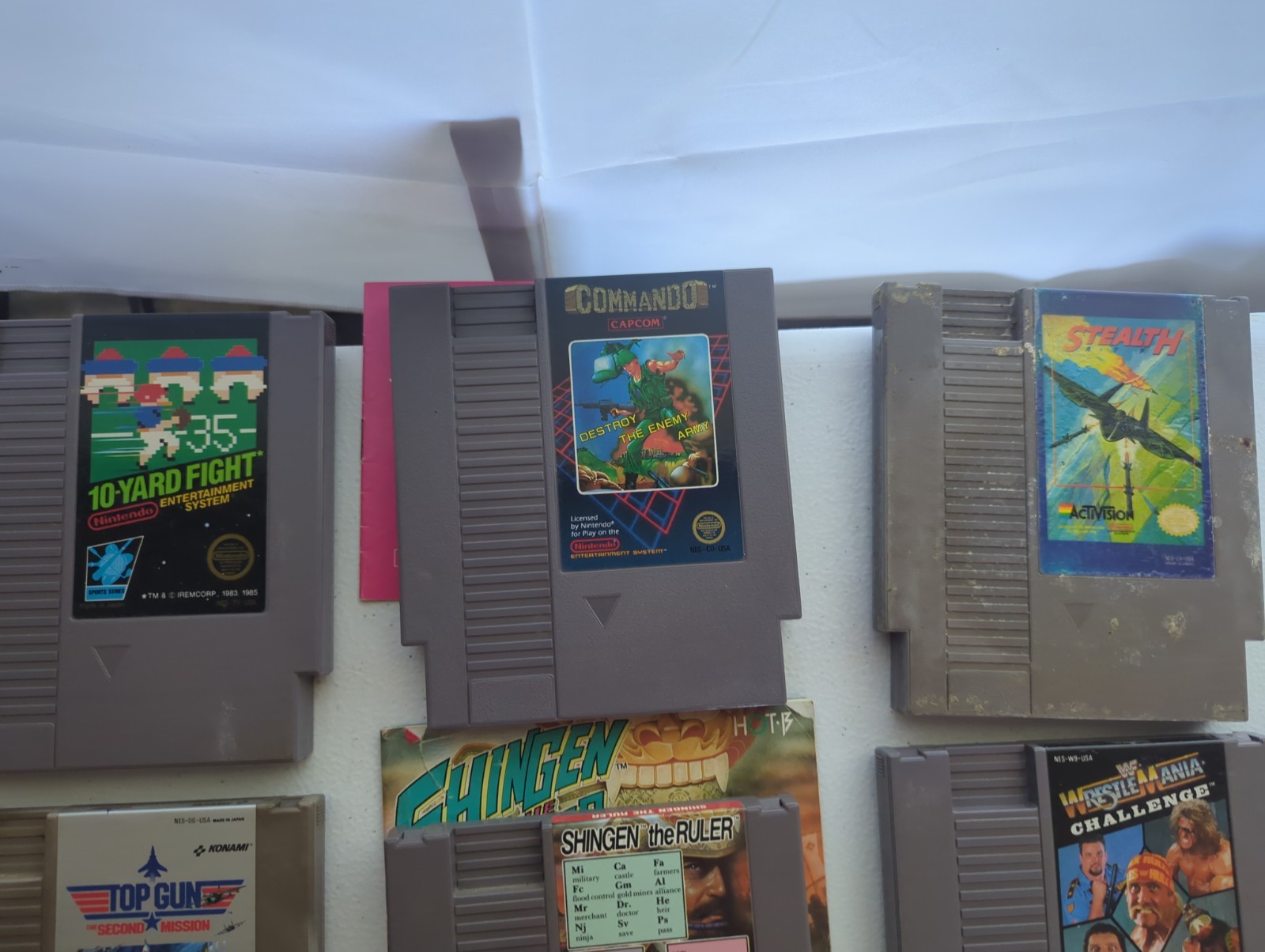 Nintendo NES Video Game Large Lot #3 34 Cartridges