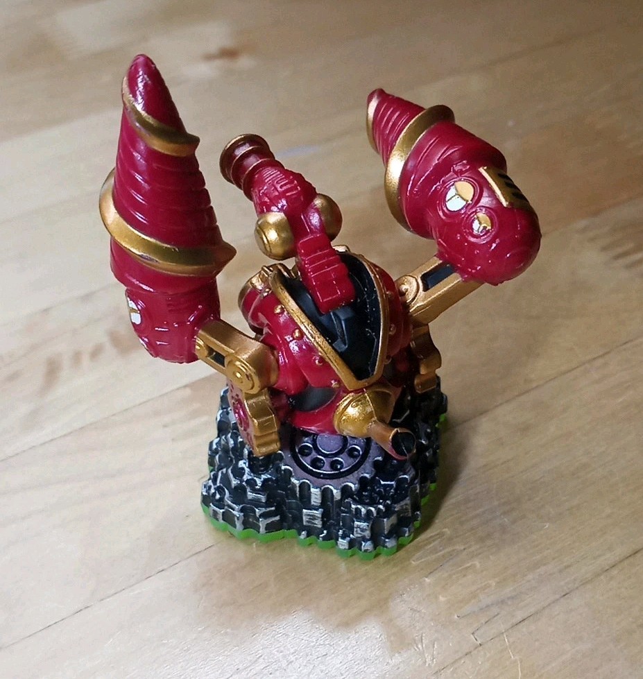 Skylanders Lot Bundle 3 Spyro’s Adventure & 3 Giants Hot Head Series 2 Hex +