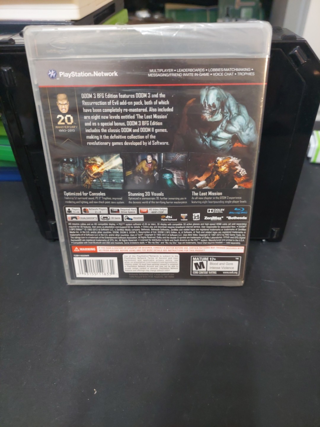 Doom 3 PS3 (Brand New Factory Sealed US Version) PlayStation 3,