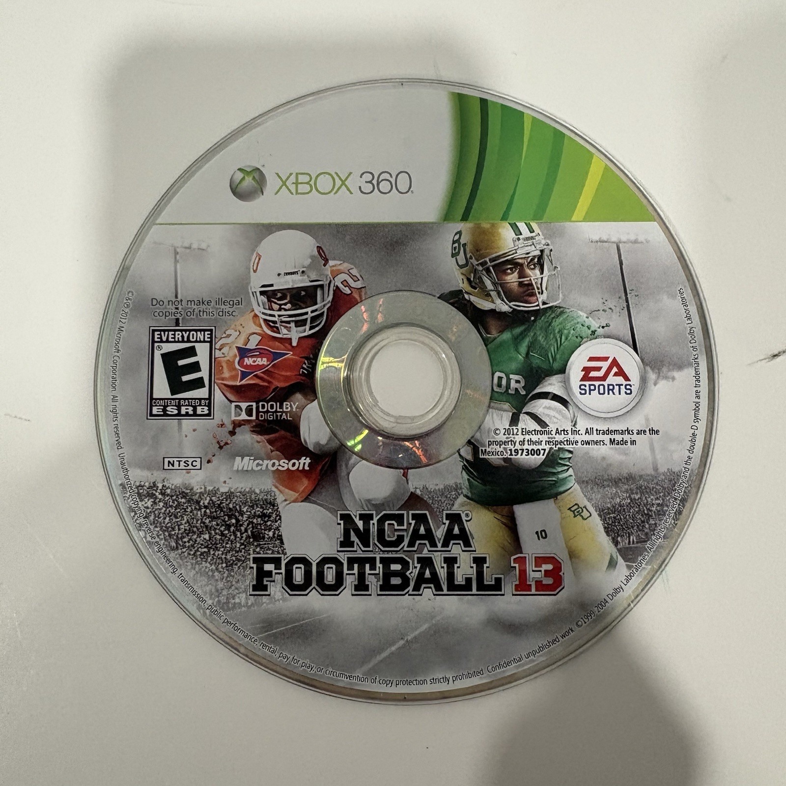 NCAA Football 13 – Xbox 360 Video Game Complete CIB w/ Manual