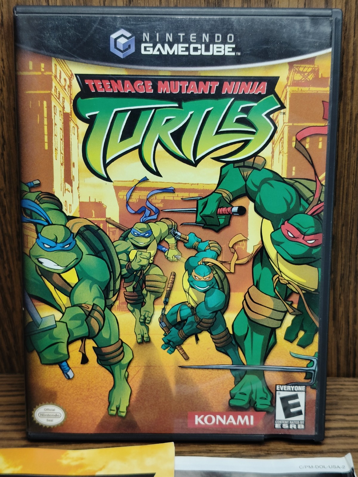 Teenage Mutant Ninja Turtles 2 & 3 BattleNexus Mutant Nightmare GameCube Bundle