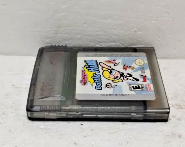 The Powerpuff Girls Battle Him Nintendo Gameboy Color Game Cartridge 1998