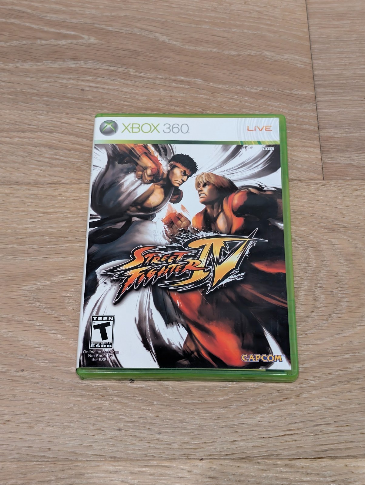 Street Fighter IV (Microsoft Xbox 360, LIGHTLY USED)