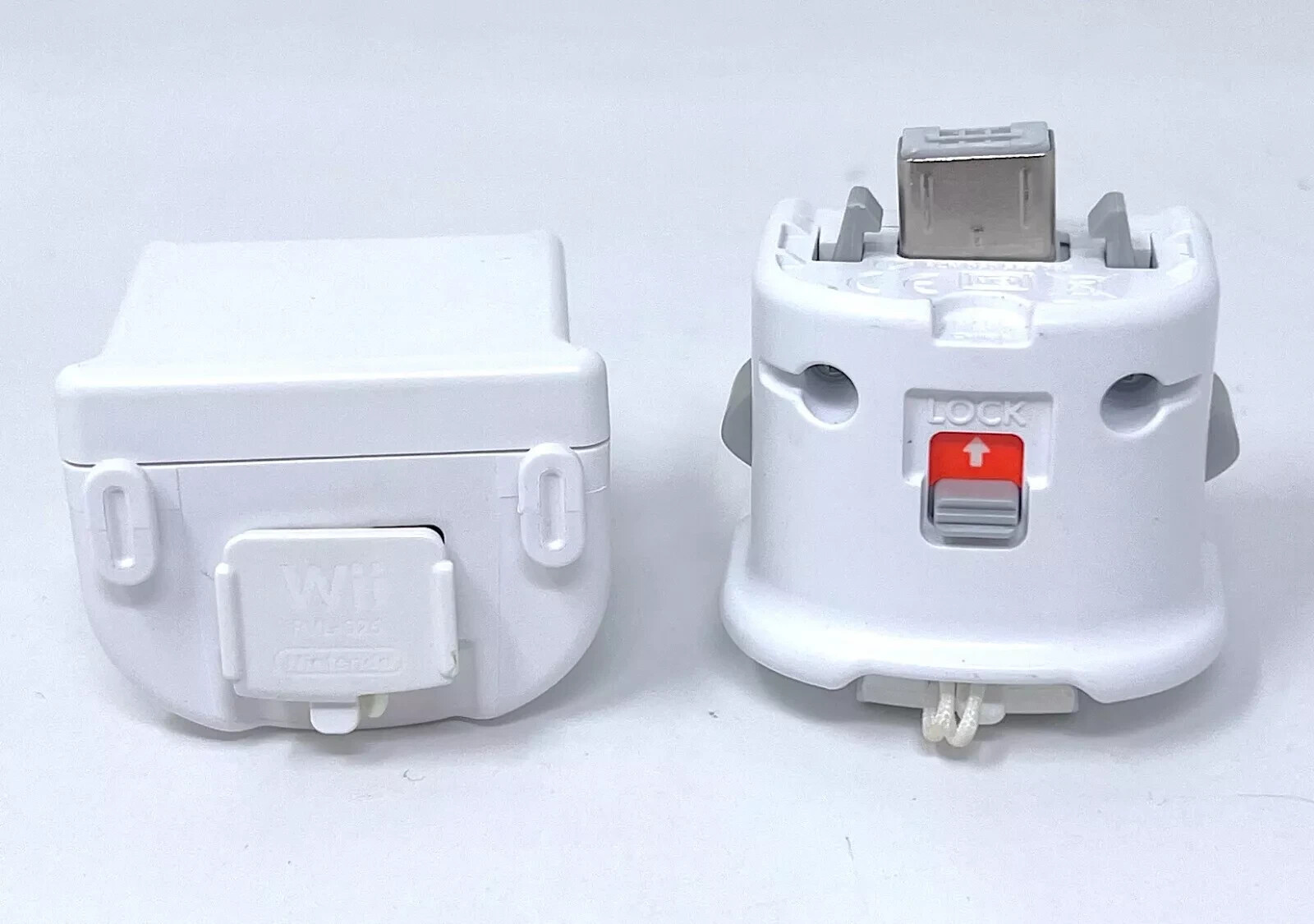 2 Official Genuine Nintendo Wii Motion Plus Adapter OEM MotionPlus Sports Resort