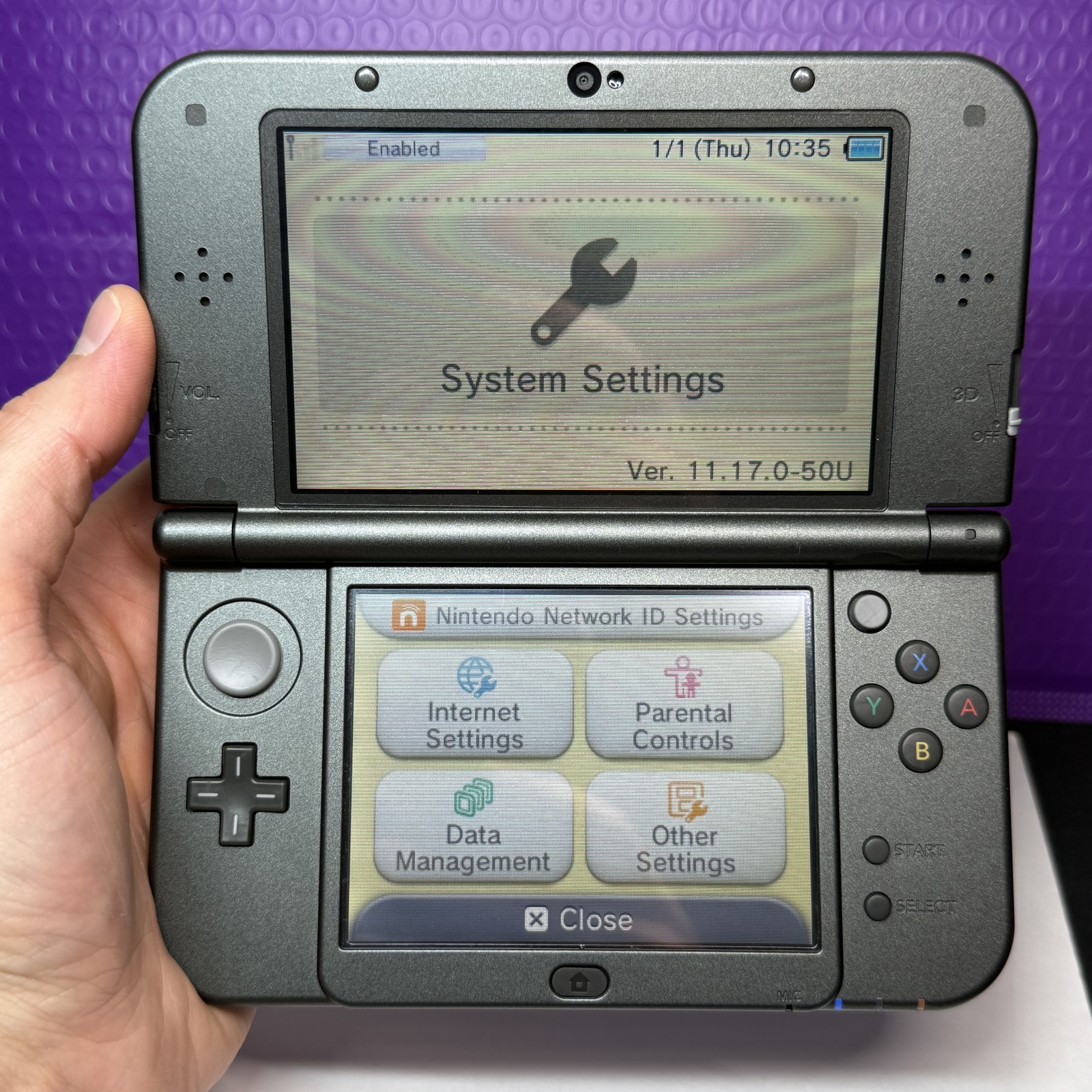 New Nintendo 3DS XL Black [32GB Upgrade] – Handheld System Console