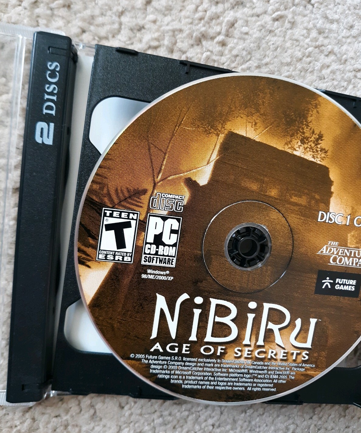 NiBiRu Age Of Secrets PC Games Windows The adventure Company – Ships Free !!!