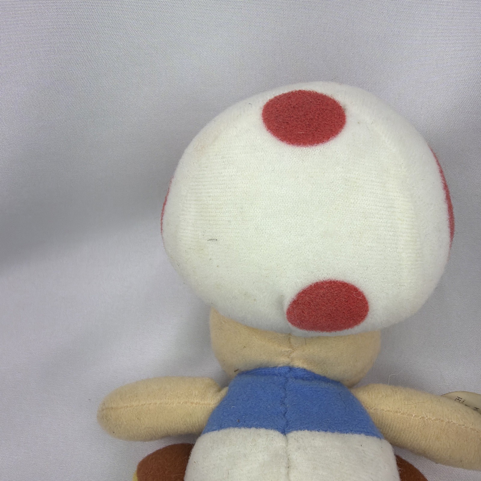 TOAD Plush Vintage BD&A 1997 Super Mario 64 Nintendo 64 With Tags