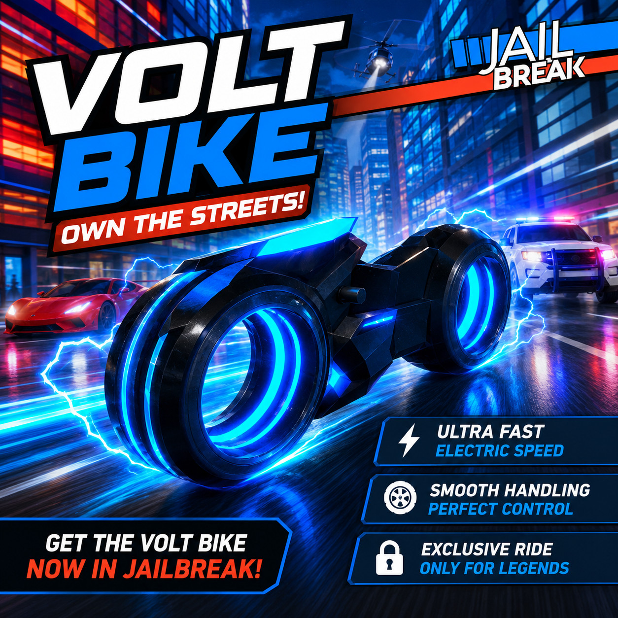 ⚡Volt Bike ⚡| 💰Jailbreak💰 | 💲Cheap💲