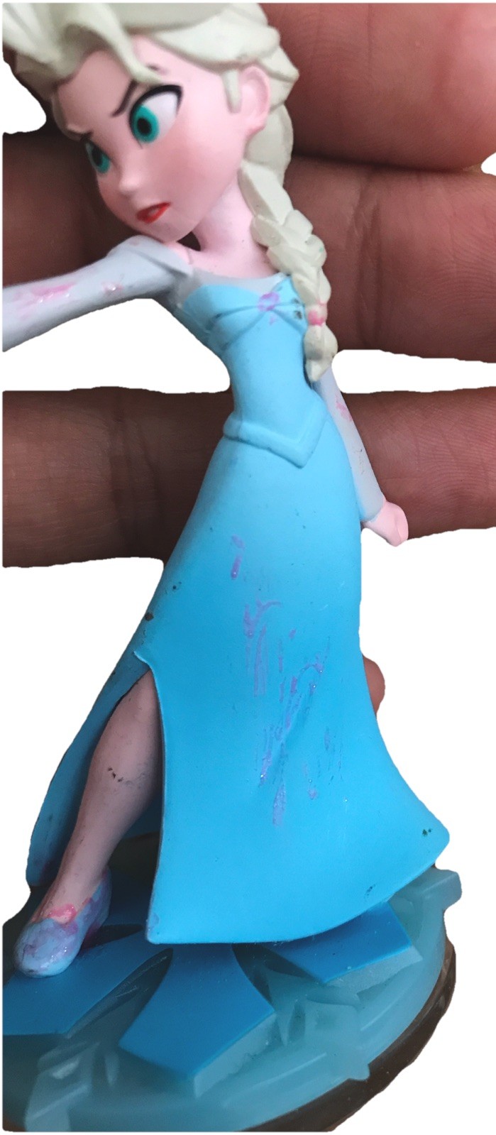 Disney Infinity Video Game Frozen Elsa & Anna Figures *See Description And Pix*