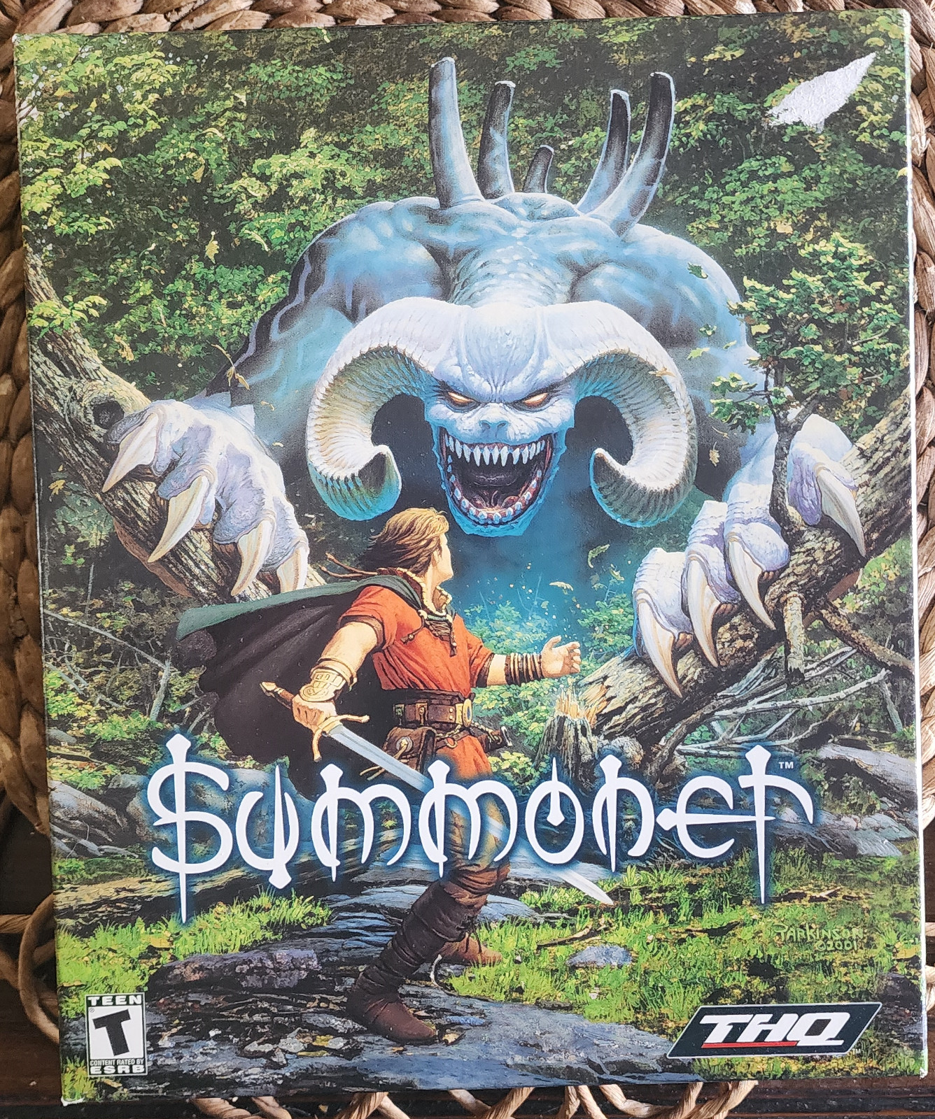 The Summoner PC (2000) Open Big Box CDs Factory Sealed US Retail Edition Shown