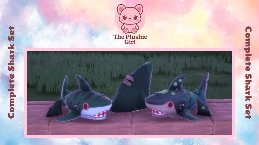 Complete Shark Plushie Set – Palia