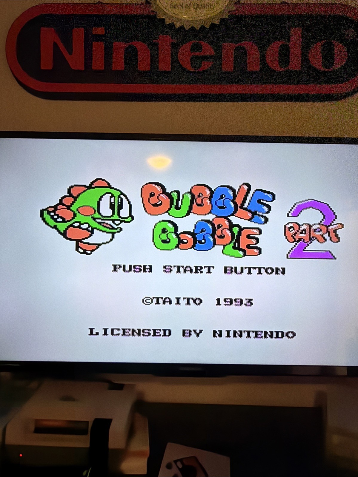 Bubble Bobble Part 2 Nintendo NES +Collector Case Tested Authentic CLEAN