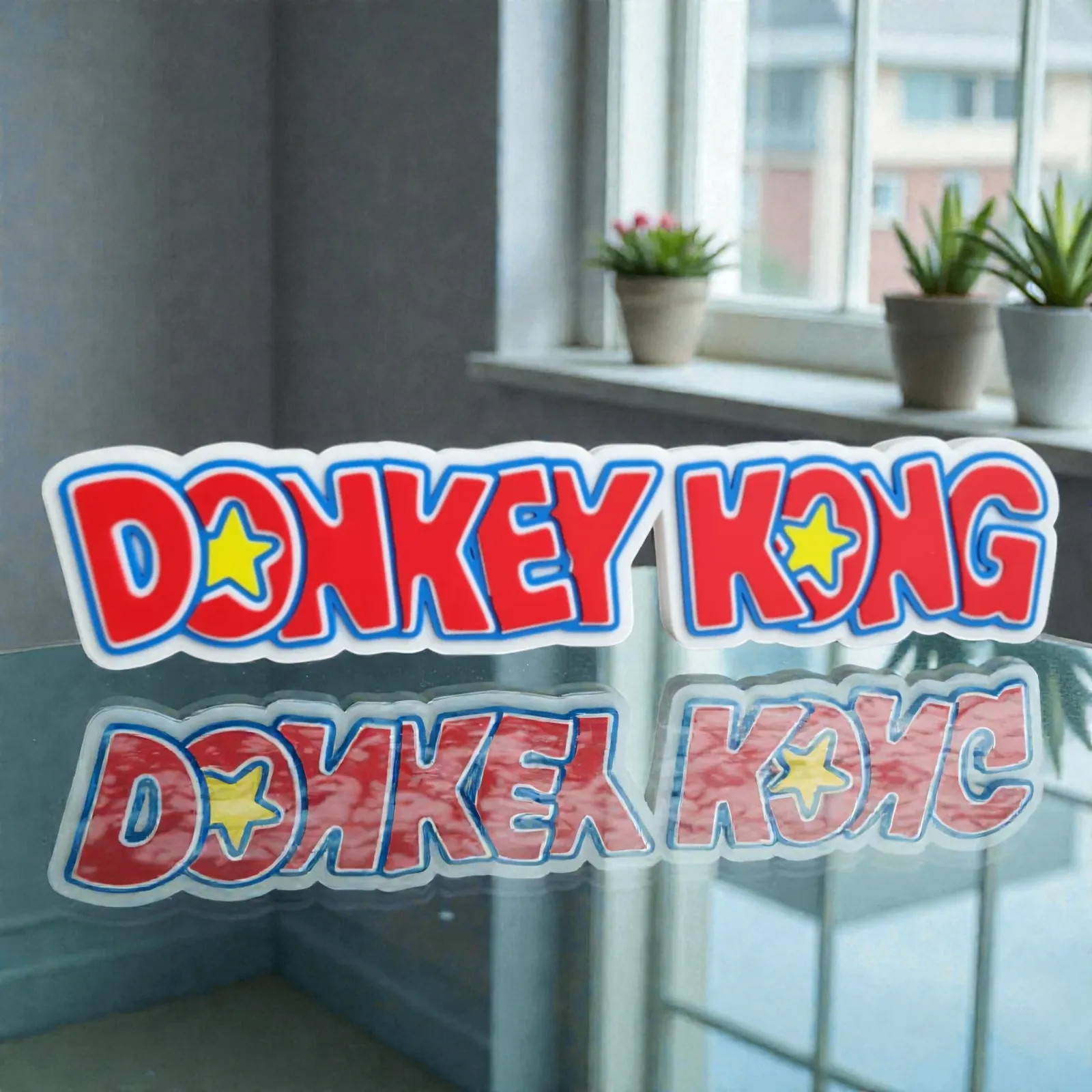 Donkey Kong Nintendo 3D Logo Video Game