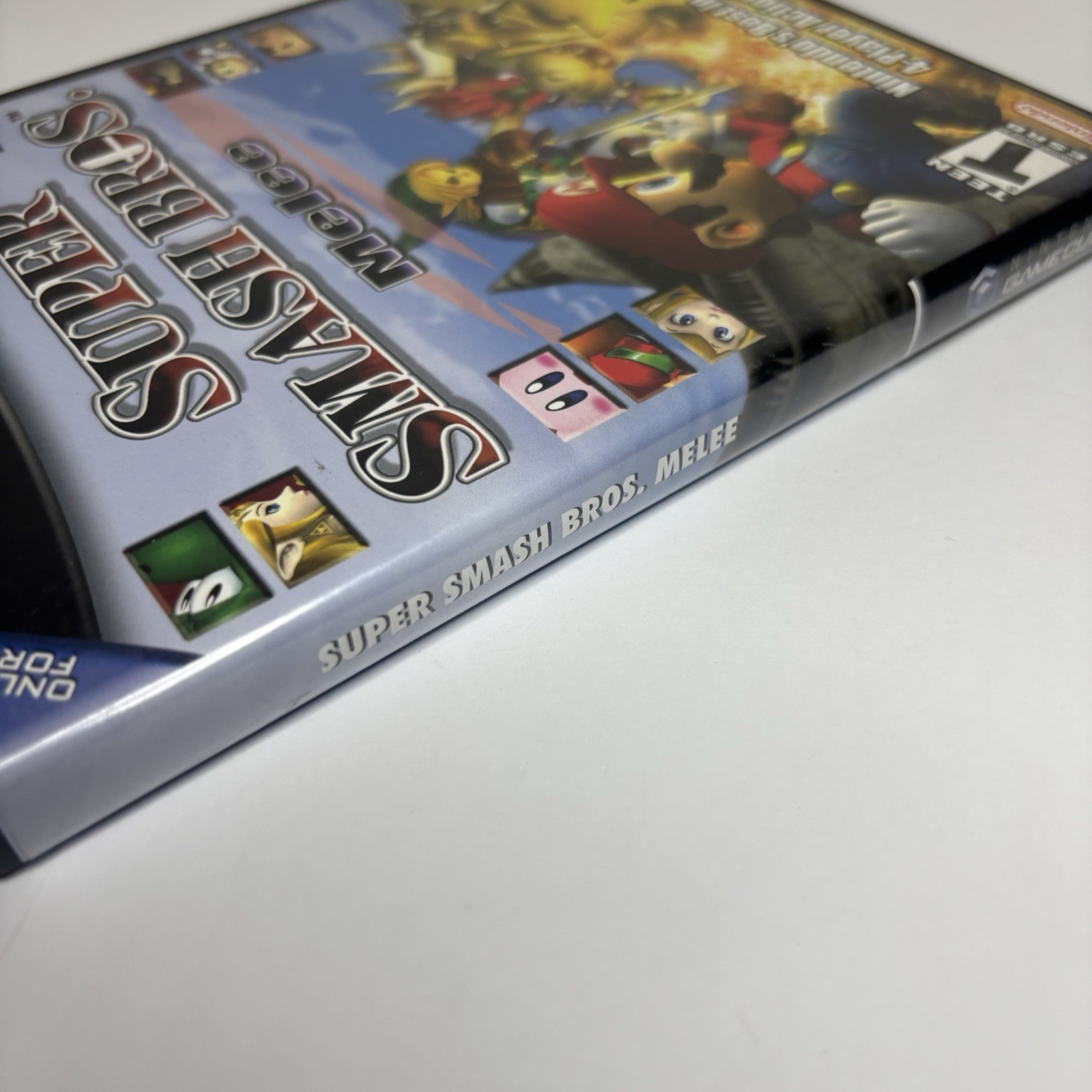 *NO GAME* Super Smash Bros Melee (Nintendo GameCube, 2001) OEM Case + Manual