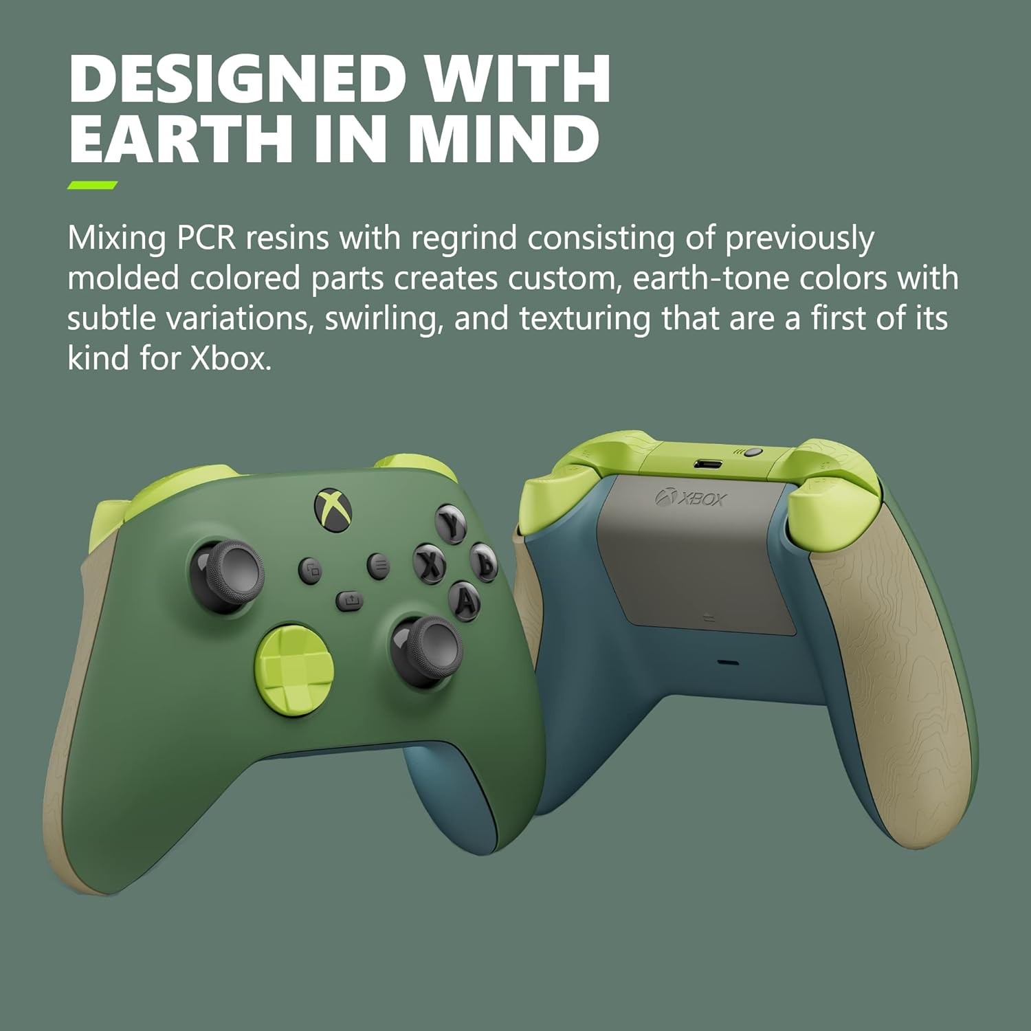 NEW Microsoft Wireless Controller Xbox Series X S One PC Android iOS Remix Green
