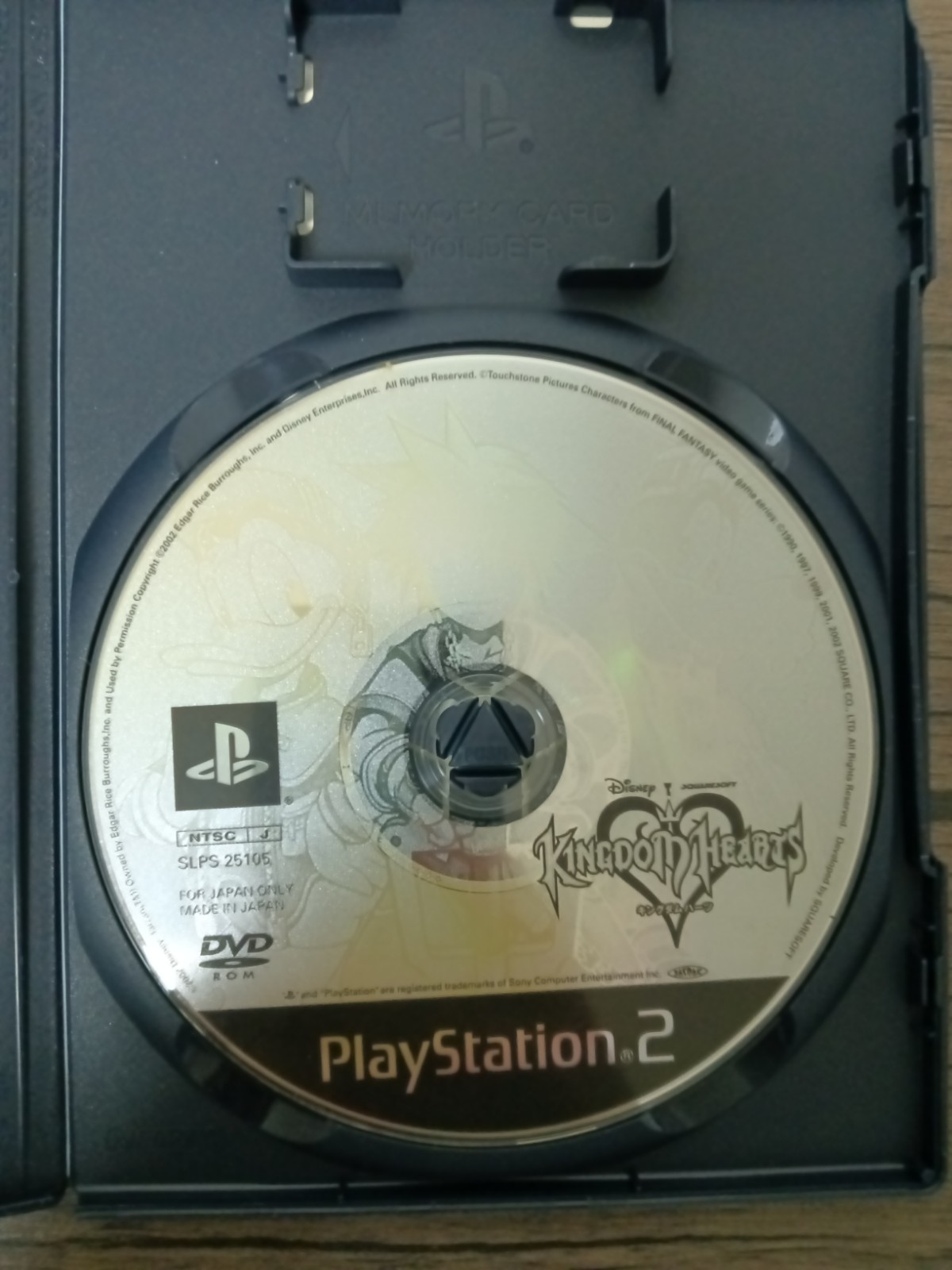 ” KINGDOM HEARTS ” 1 and 2 Lot2 PS2 Sony Disny SQUARE ENIX