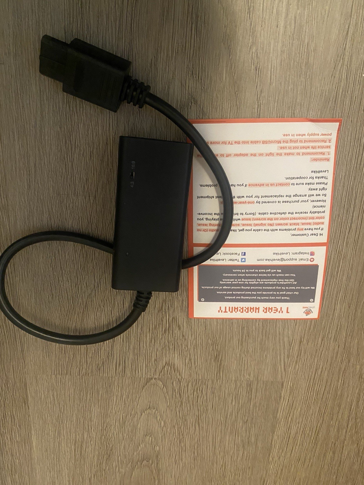 levelhike HDMI Adapter for GameCube N64 SNES – HDMI Cable Not included