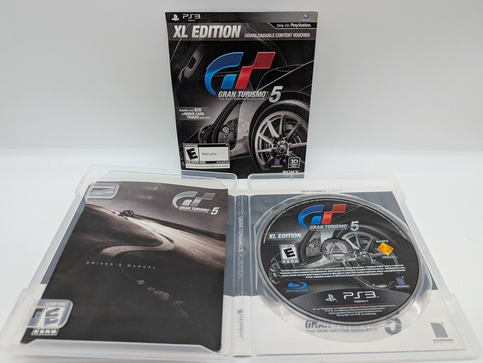 Gran Turismo 5: XL Edition (Sony PlayStation 3) VERY GOOD, W/MANUAL, PS3