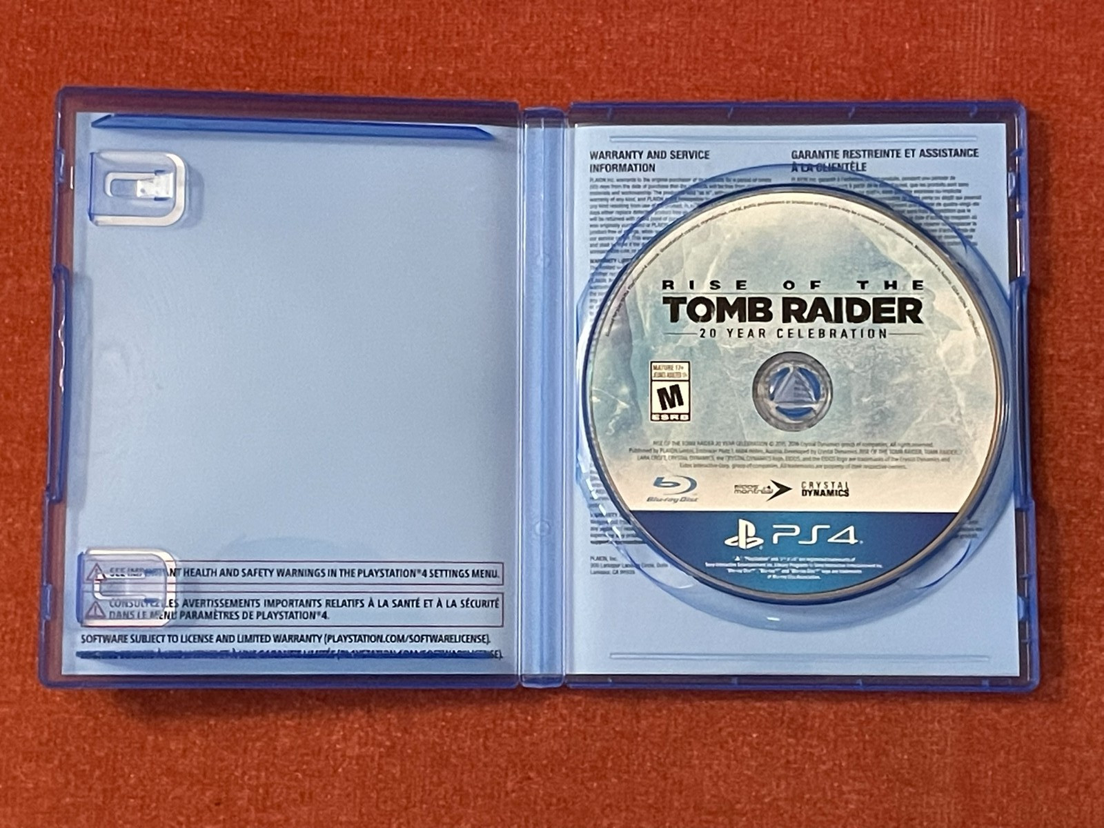 Rise of the Tomb Raider: 20 Year Celebration (Sony PlayStation 4, 2016) MINT CIB