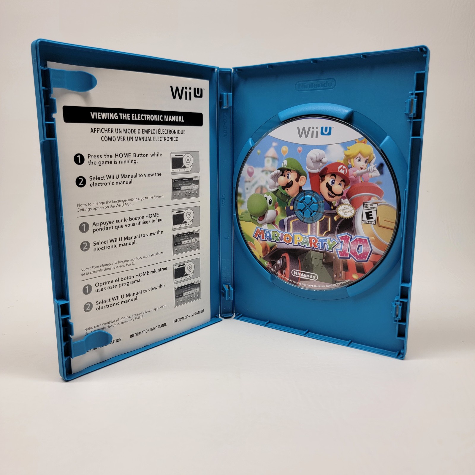 Mario Party 10 (Nintendo Wii U, 2015) – Complete – Tested Working