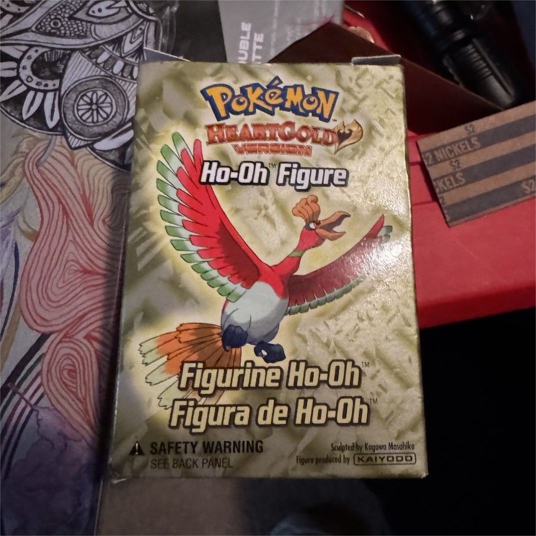 Nintendo Ho-Oh Figure Pokémon HeartGold Version Collectible 2010