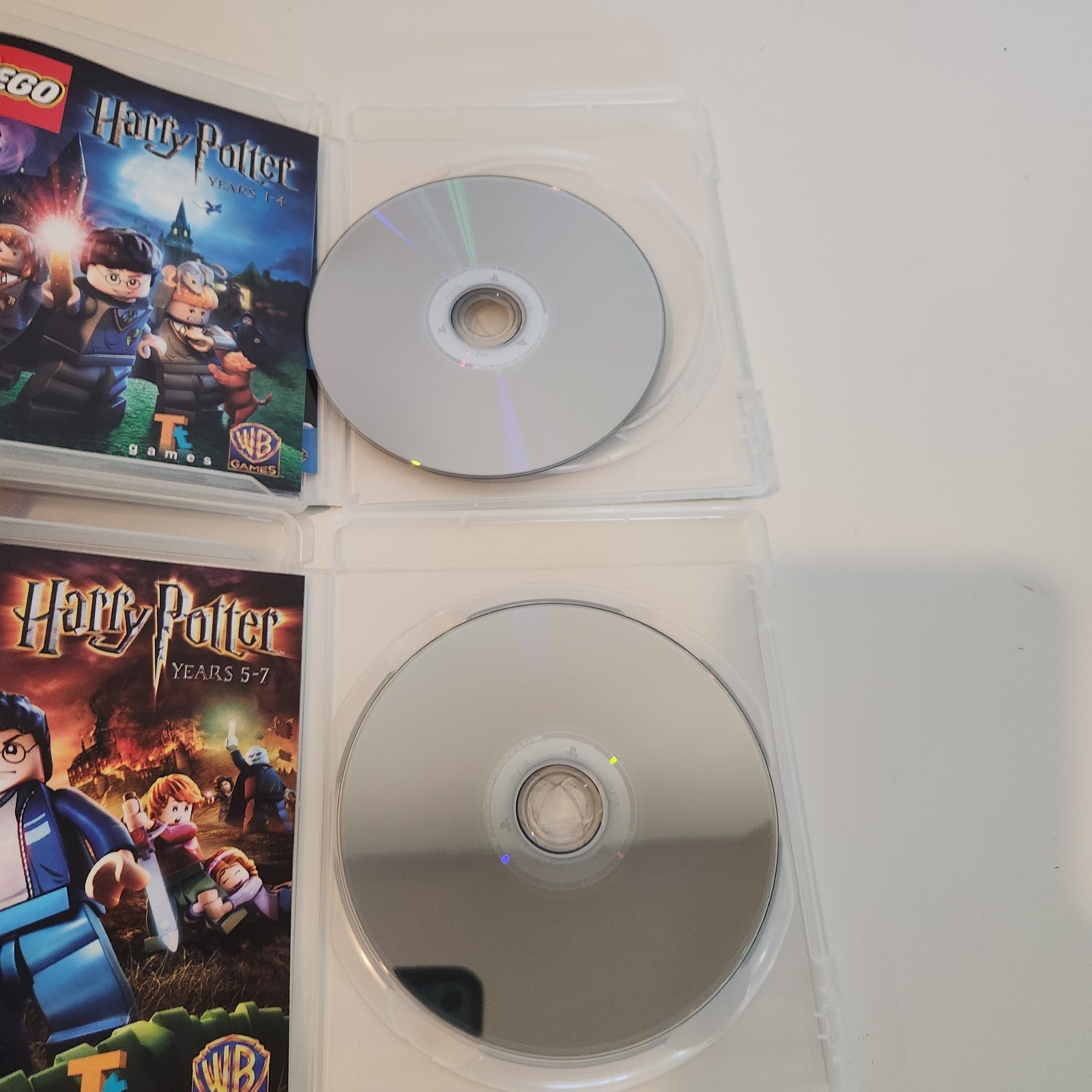 Lego Harry Potter Years 1-4 & 5-7 PS3 Bundle Complete