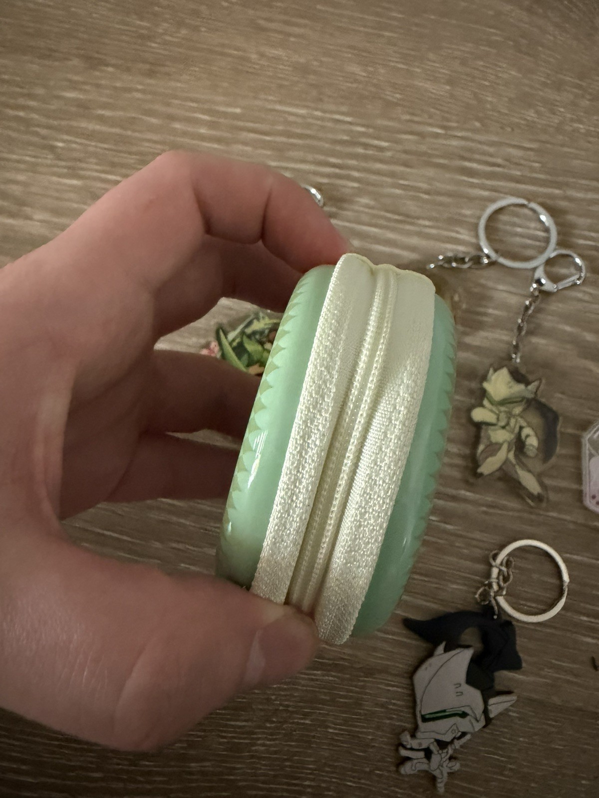 Artist Made Overwatch Keychains – Genji, Lucio, Junkrat & Genji Pouch Bundle