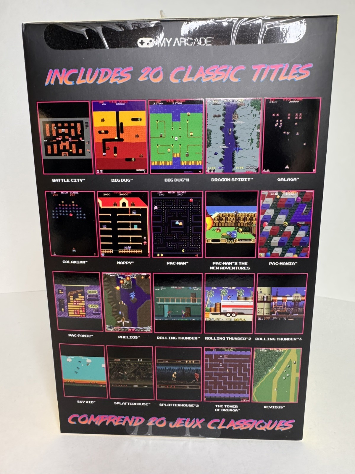My Arcade Namco Museum Mini Player 10″ Retro Arcade Machine DGUNL-3226 NEW
