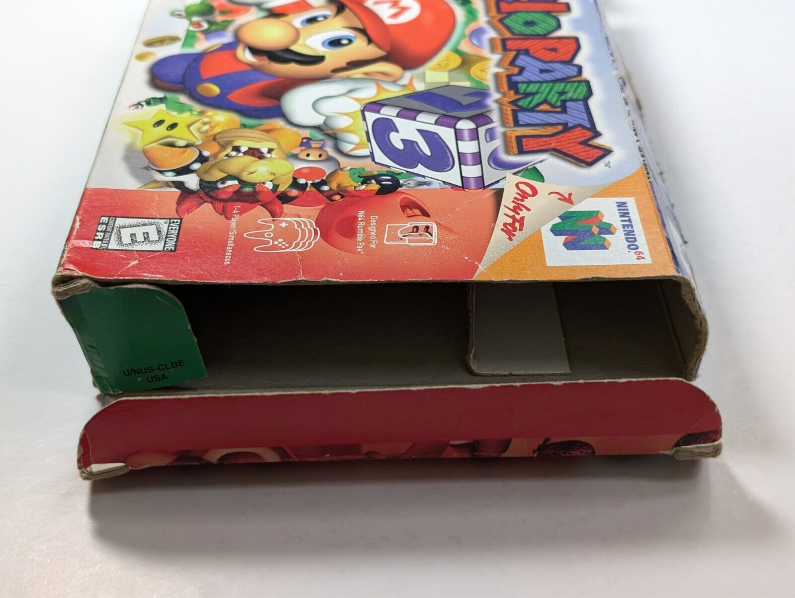 Mario Party 1 Nintendo 64 N64 with box (two flaps missing) authentic