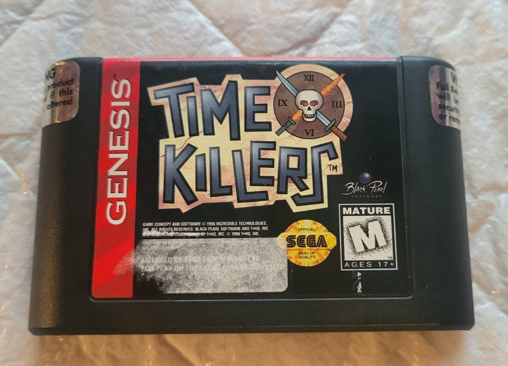 Time Killers (Sega Genesis, 1996) Authentic &Tested See pics