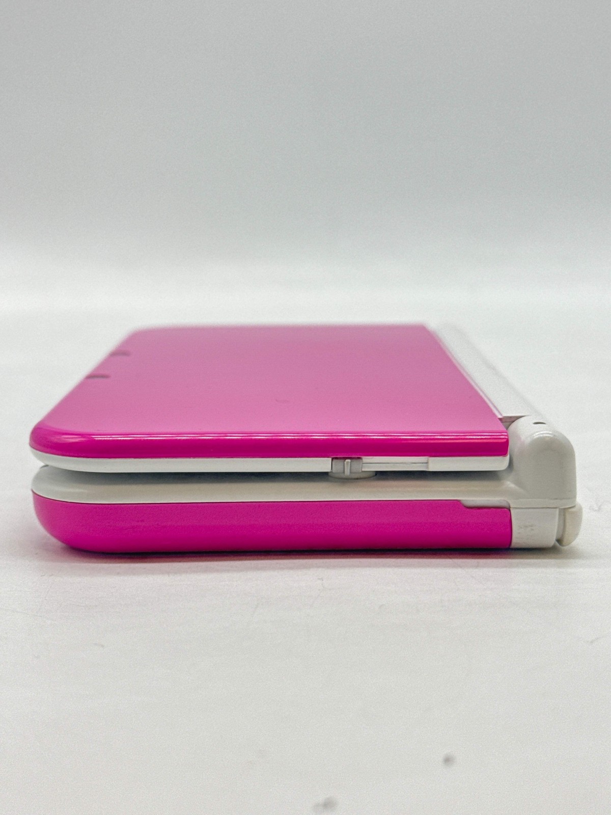 New Nintendo 3DS XL LL RED-001 White x Pink Handheld Console