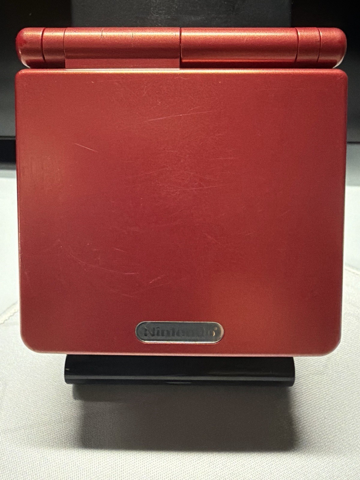 EXCELLENT Condition Flame Red Nintendo Game Boy Advance SP AGS-001