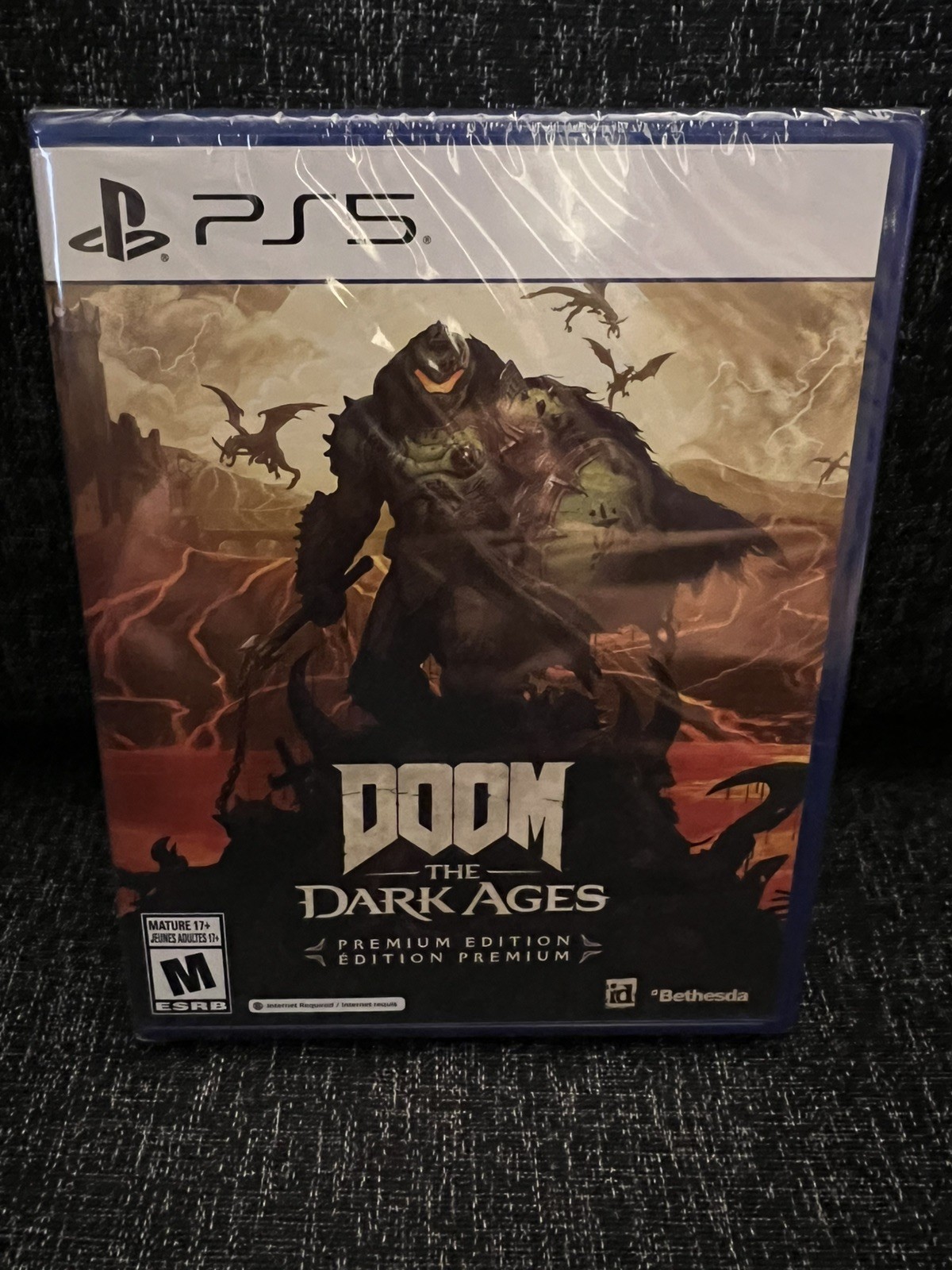 Doom The Dark Ages [ Premium Edition ] PS5 PlayStation 5 Brand New Sealed Mint