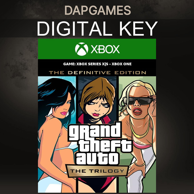 Grand Theft Auto The Trilogy – Definitive Edition Xbox One/Xbox Series X Global