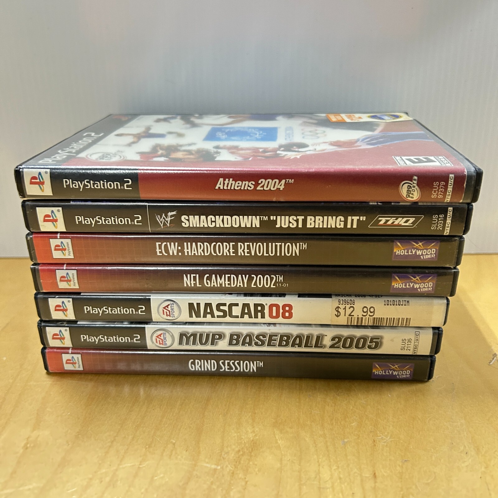 Playstation 2 Mixed Sports Games Lot Of 7