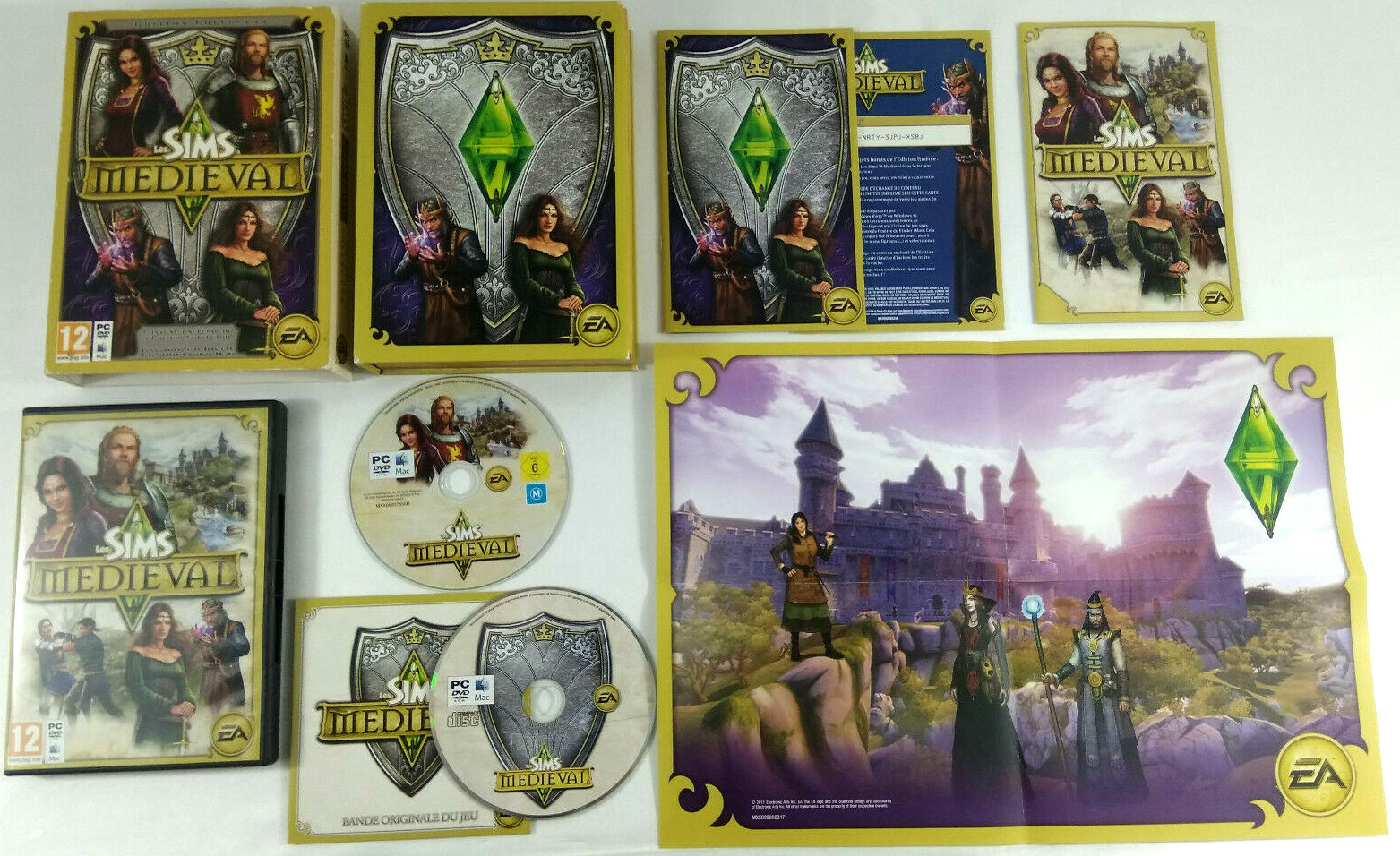 Pc Game VF The Sims Medieval Collector’s Edition Fast Shipping and Tracking