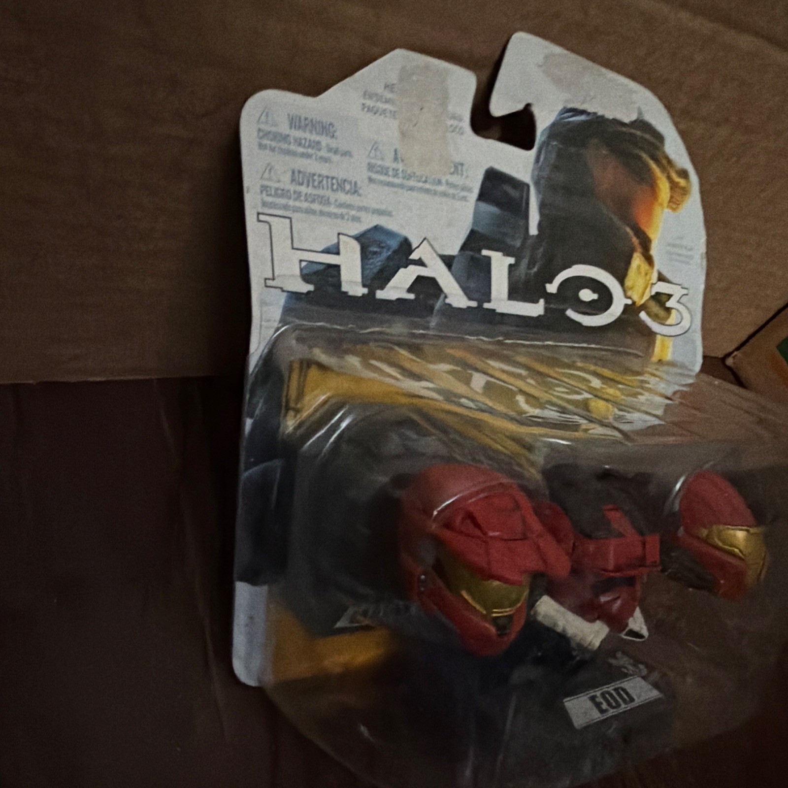 Halo 3 EOD Helmet Collectible Figure Packaged, Halo Video Game Series