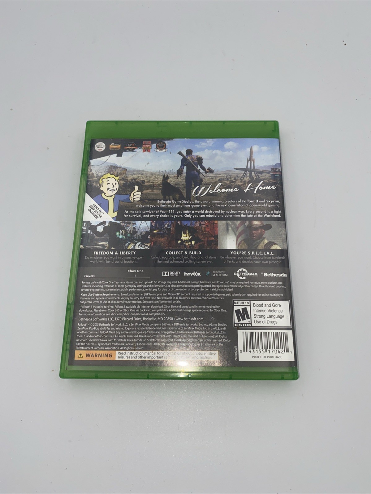 Fallout 4 Microsoft Xbox One Tested And Working