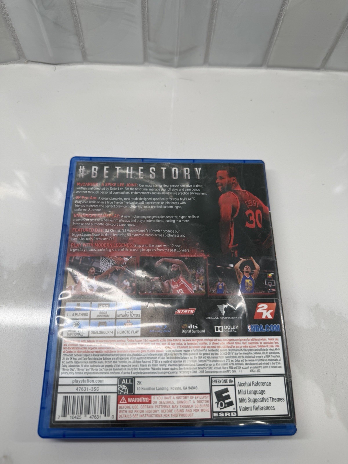 PS4 NBA 2K16 FT Spike Lee Joint Video Game Basketball