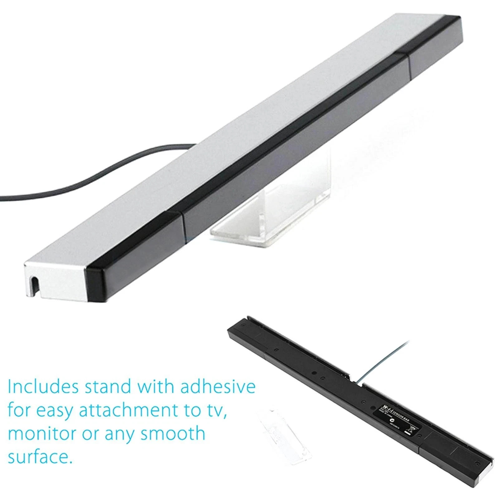 Wired Infrared Sensor Bar IR Signal Receiver Replacement 4 Handle Wired infrared